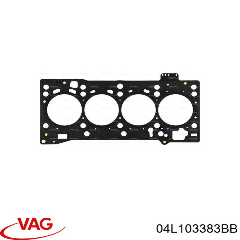 Купити 04L103383BB VAG Прокладка ГБЦ