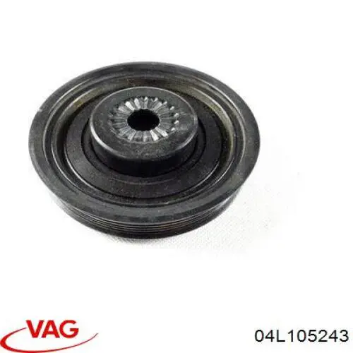 Купити 04L105243 VAG Шків колінчастого вала