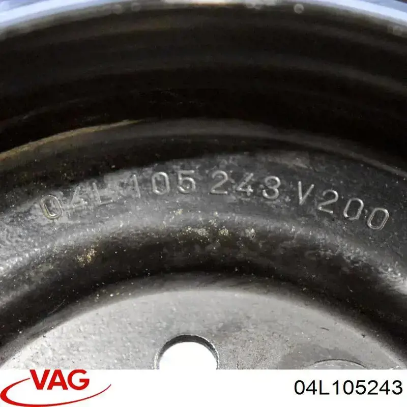 Демпферний шків колінвала VAG 04L105243