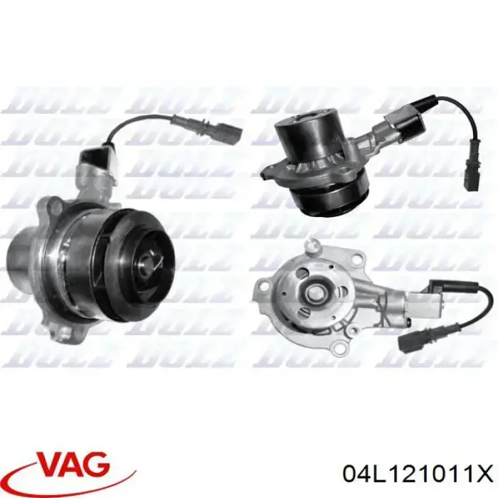 Купити 04L121011X VAG Насос охолоджуючої рідини