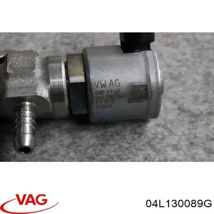 Рампа форсунок системи упорскування палива VAG 04L130089G ціна, від 27.87 USD
