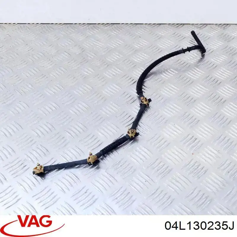Трубка паливна, зворотня від форсунок VAG 04L130235J ціна, від 27.76 USD