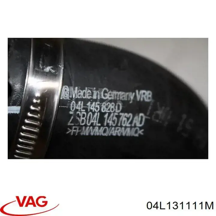 Купити 04L131111M VAG Патрубок турбіни вихлопних газів