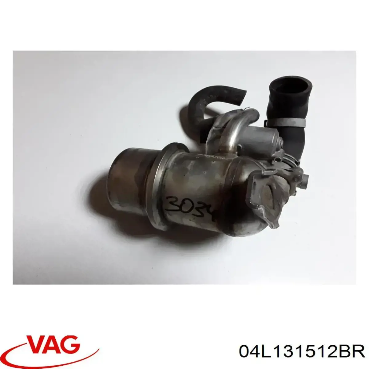04L131512BR VAG Радіатор системи EGR рециркуляції вихлопних газів