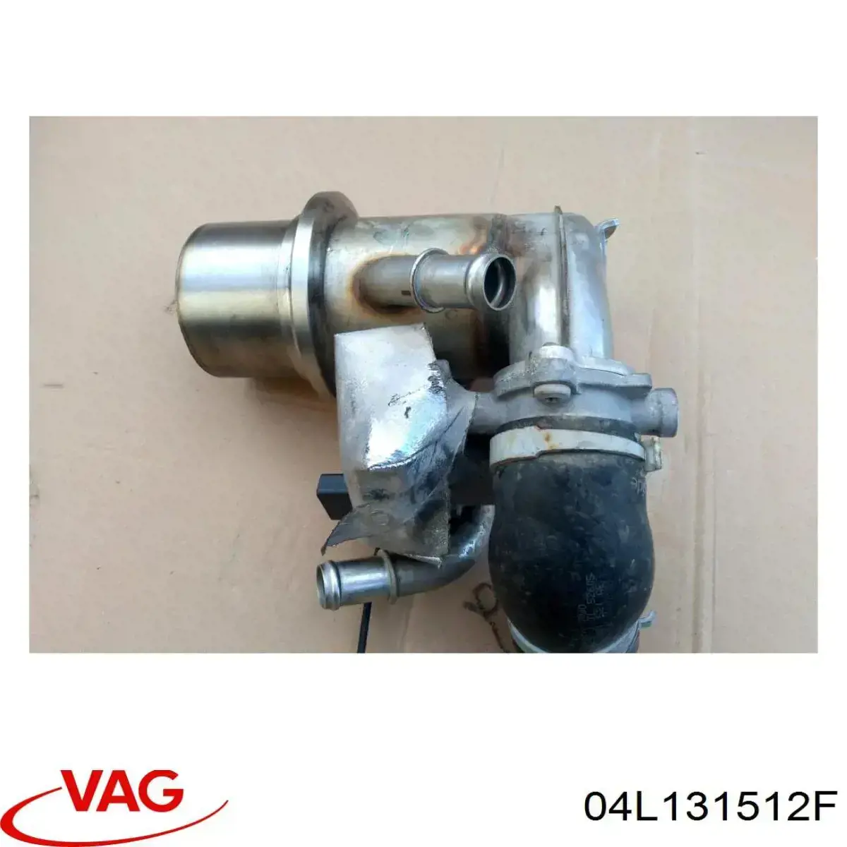 Радіатор системи EGR рециркуляції вихлопних газів VAG 04L131512F ціна, від 183.12 USD