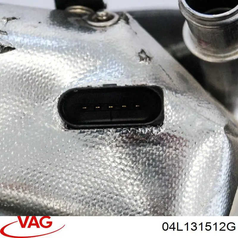 Радіатор системи EGR рециркуляції вихлопних газів 04L131512G VAG