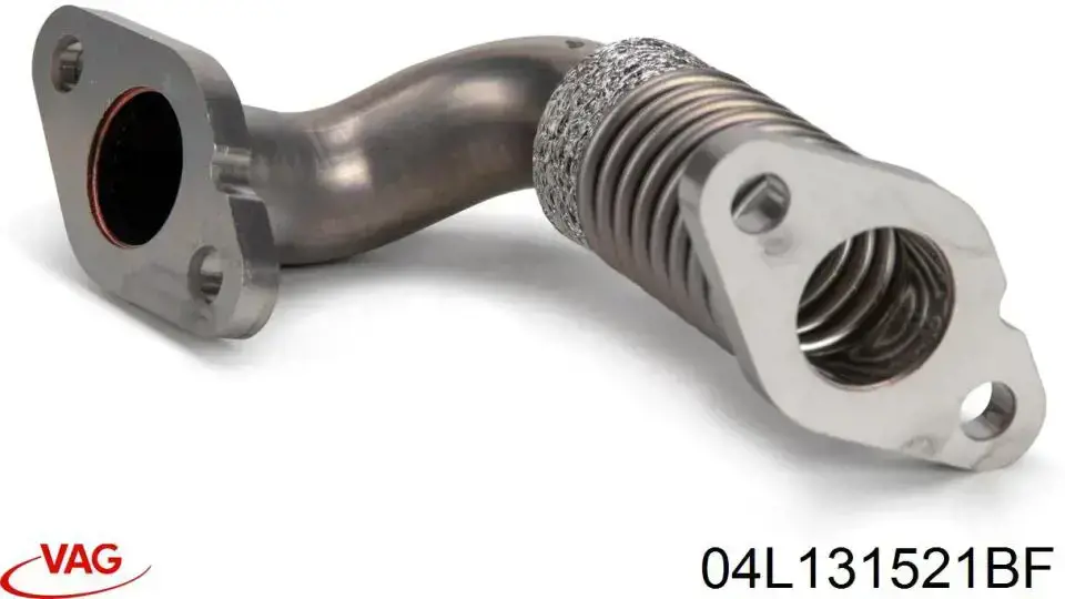 Купити 04L131521AK VAG Патрубок системи рециркуляції ОГ EGR
