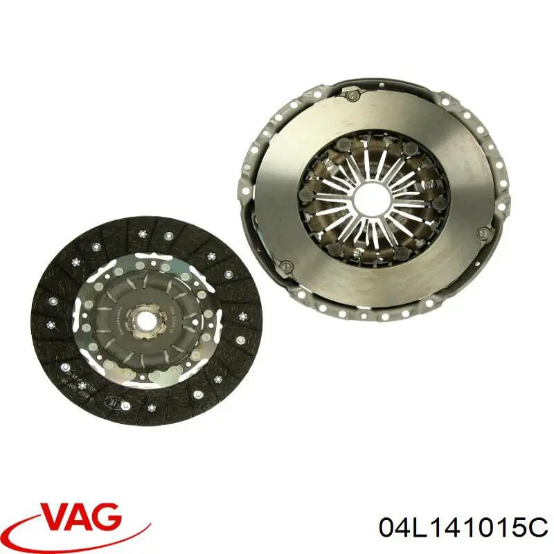 Комплект зчеплення (3 частини) VAG 04L141015C ціна, від 247.35 USD