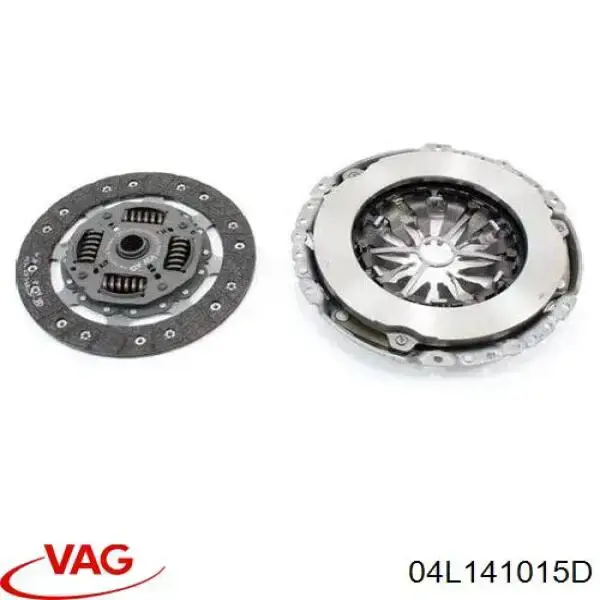 Купити 04L141015D VAG Комплект зчеплення (диск, корзина, підшипник)