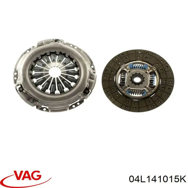 Комплект зчеплення (3 частини) VAG 04L141015K ціна, від 177.12 USD
