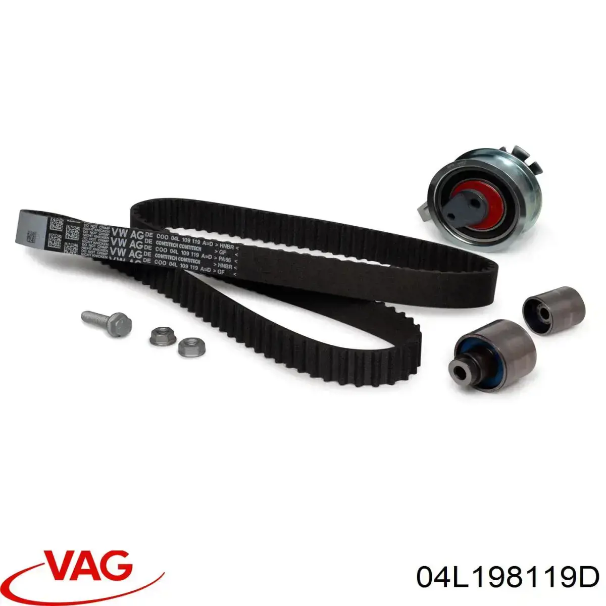 Комплект ГРМ VAG 04L198119D ціна, від 196.63 USD