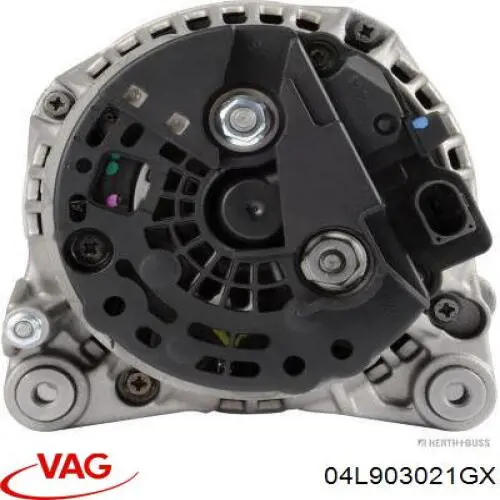 Генератор VAG 04L903021GX ціна, від 44.33 USD