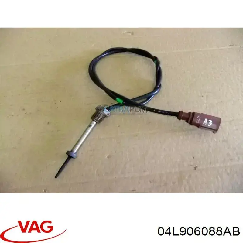 Датчик температури відпрацьованих газів (ВГ), перед фільтром сажі VAG 04L906088AB ціна, від 57.08 USD