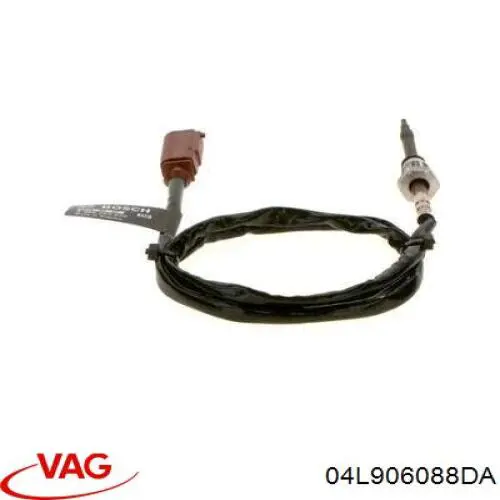 Купити 04L906088DA VAG Датчик температури відпрацьованих газів (ВГ), перед фільтром сажі