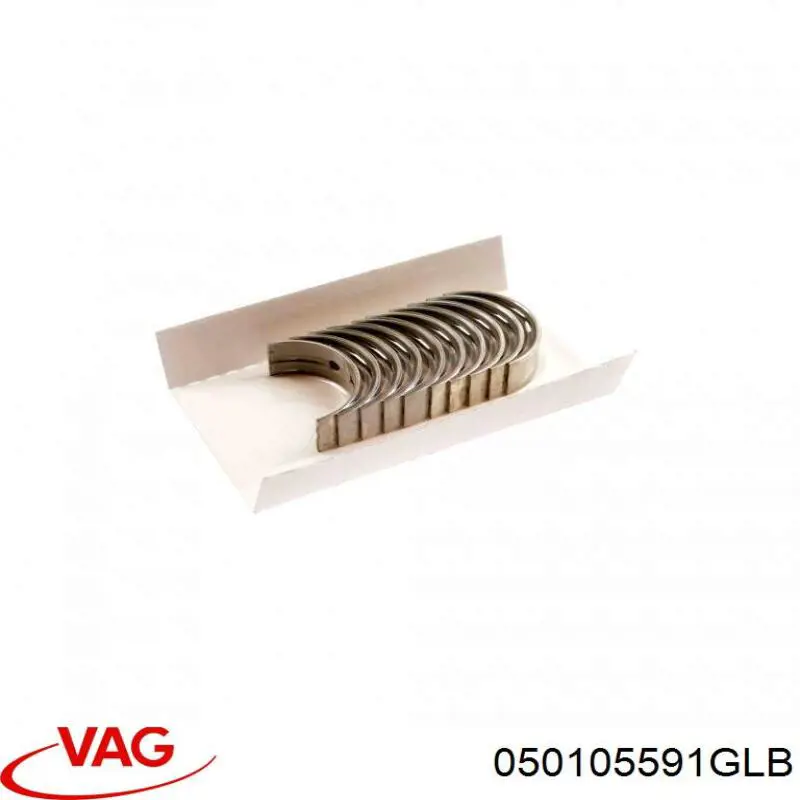 050105591GLB VAG Вкладиші колінвала, корінні, комплект, стандарт (STD)