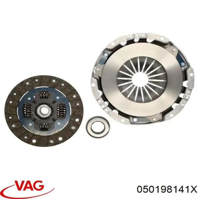 Комплект зчеплення (3 частини) VAG 050198141X ціна, від 95.04 USD