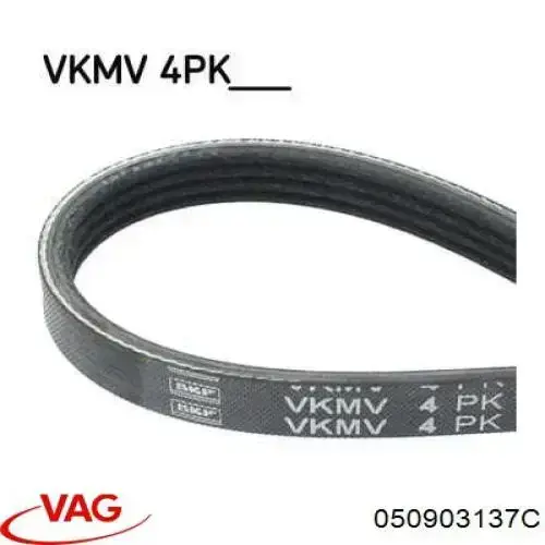 Купити 050903137C VAG Ремінь генератора