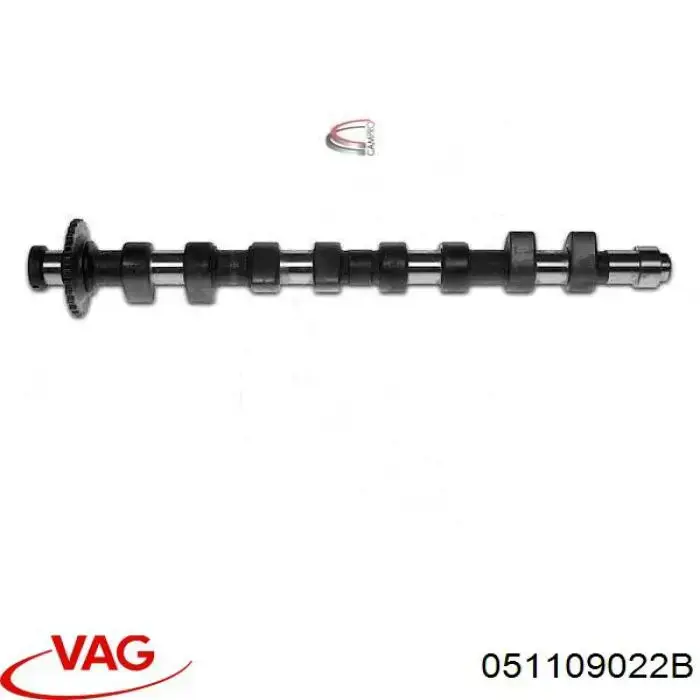 Розподільний вал двигуна випускний VAG 051109022B ціна, від 22.57 USD