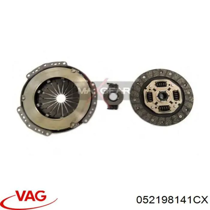 Купити 052198141CX VAG Комплект зчеплення (диск, корзина, підшипник)