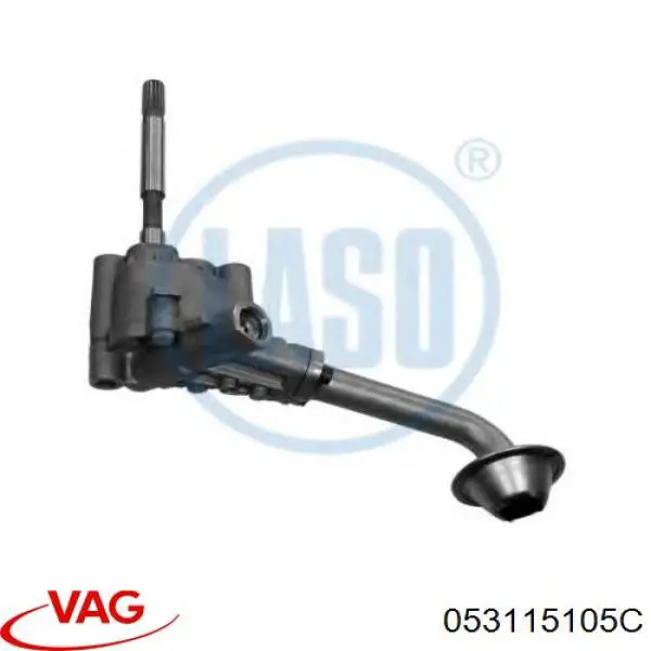 Помпа масляна VAG 053115105C ціна, від 29.77 USD