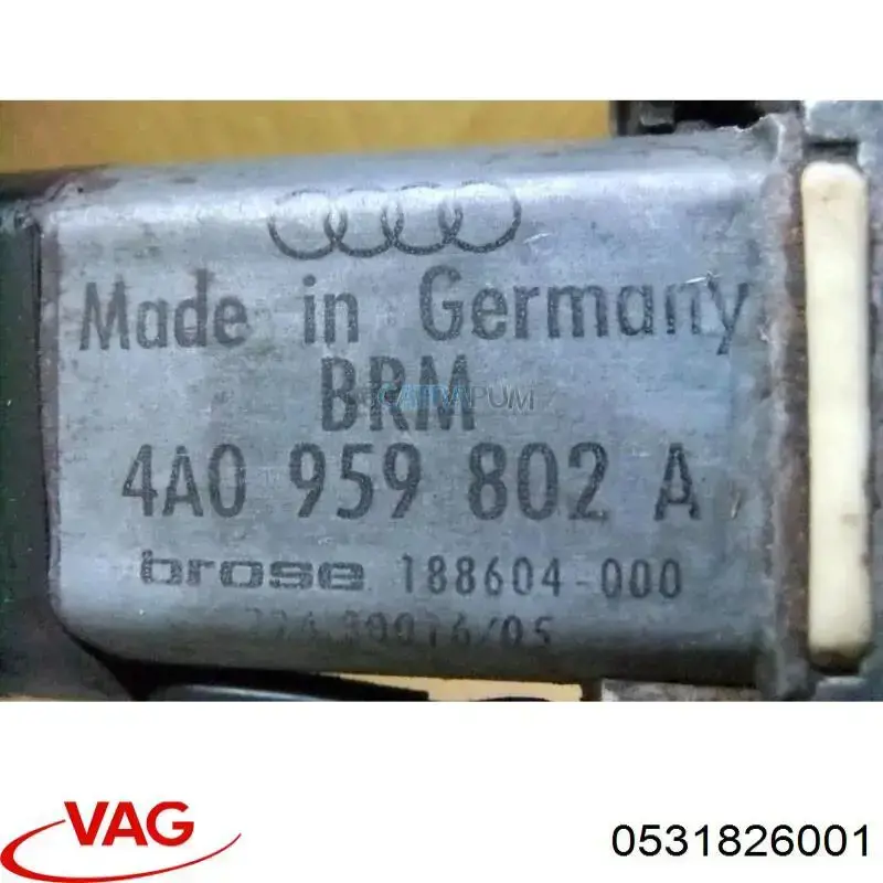 0531826001 VAG 