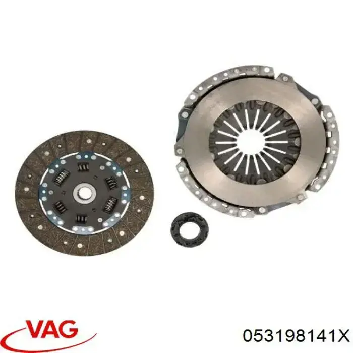 Комплект зчеплення (3 частини) VAG 053198141X ціна, від 138.84 USD