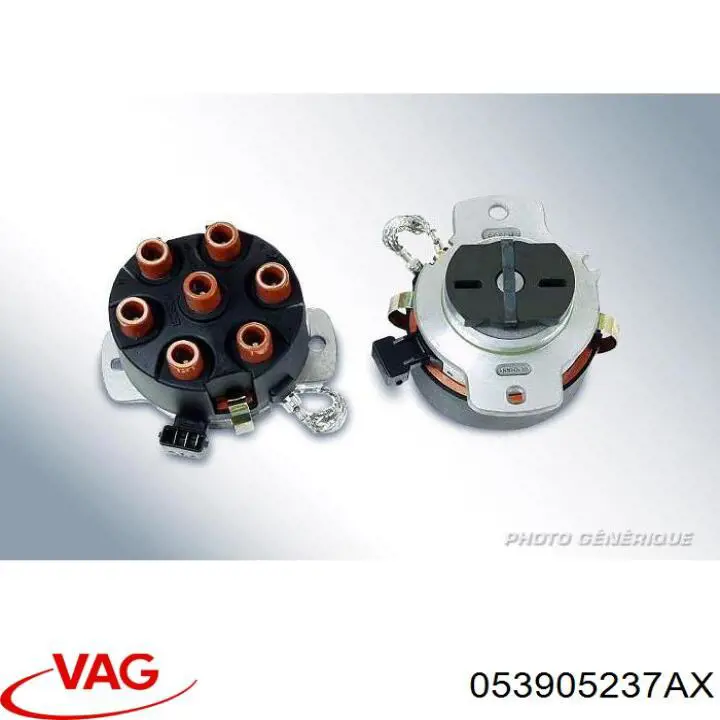 Розподільник запалювання (трамблер) VAG 053905237AX ціна, від 140.61 USD