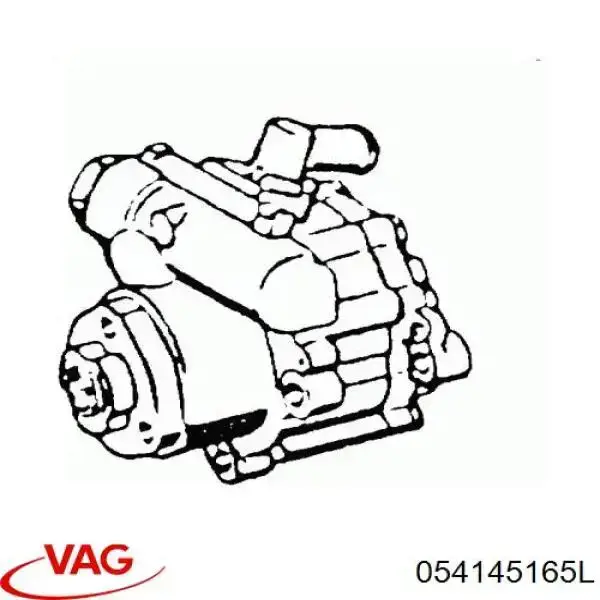 054145165L VAG Насос гідропідсилювача