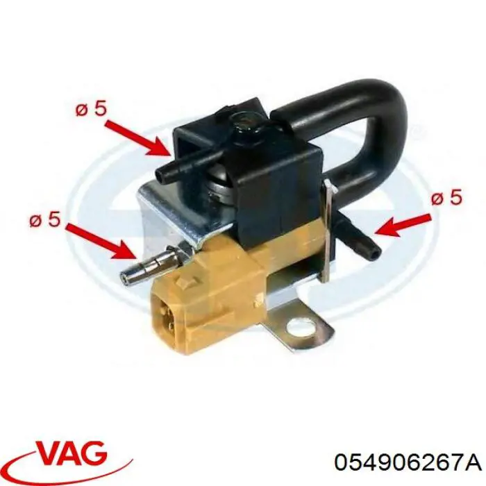 Купити 54906267 VAG Клапан соленоїд регулювання заслонки EGR