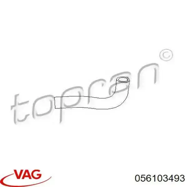 56103493 VAG Шланг повітряний вентиляції картера