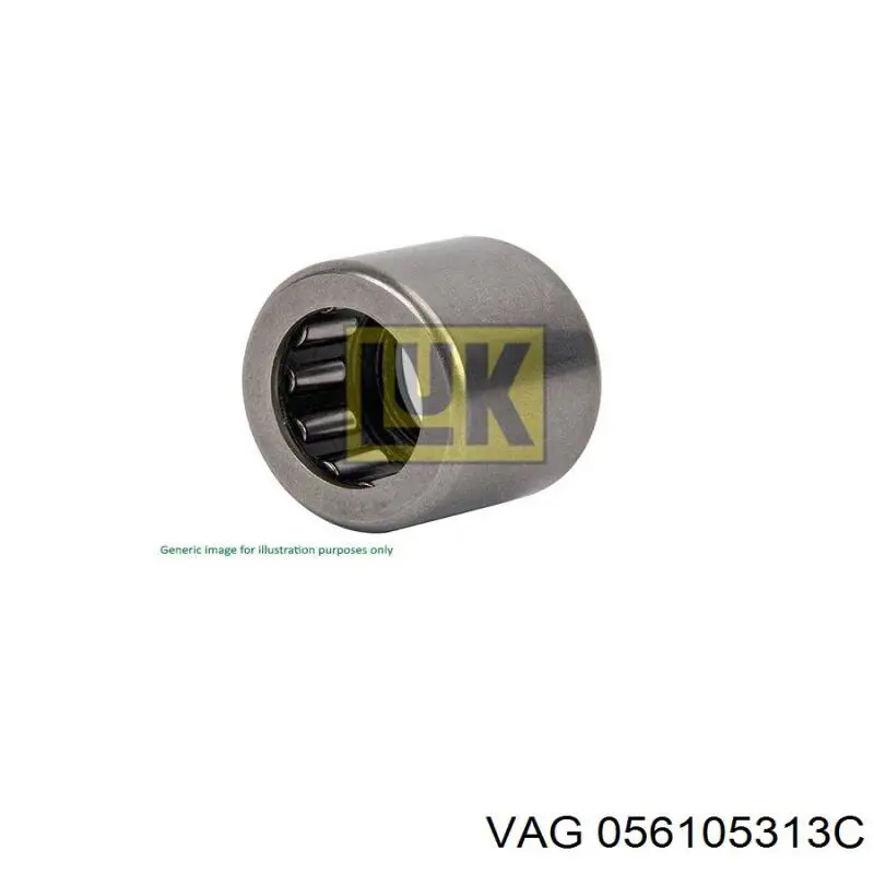 Купити 056105313C VAG Опорний підшипник первинного валу КПП (центрирующий підшипник маховика)
