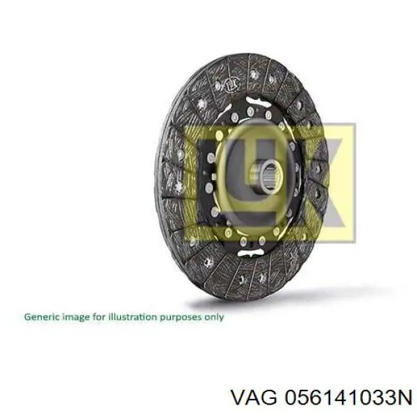 Купити 056141033N VAG Диск зчеплення
