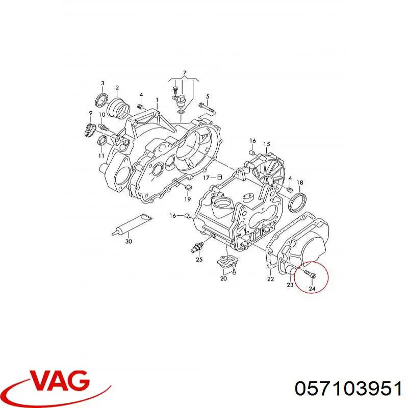  WHT000508 VAG