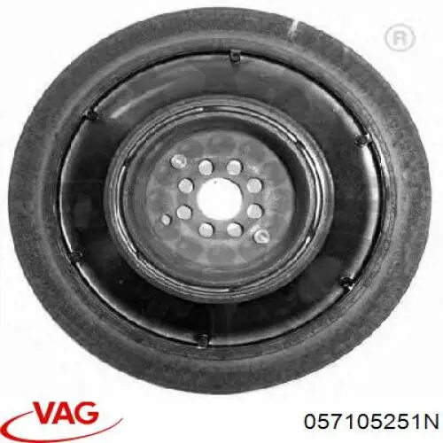 Купити 057105251N VAG Шків колінчастого вала