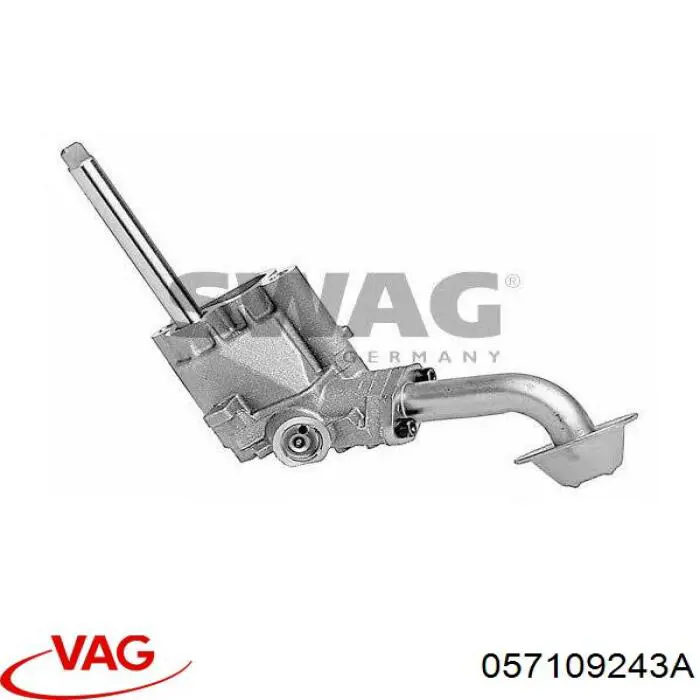 Ролик паразитний ГРМ 057109243A VAG