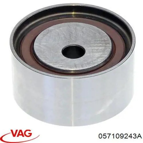 Ролик ременя ГРМ, паразитний VAG 057109243A ціна, від 58.27 USD