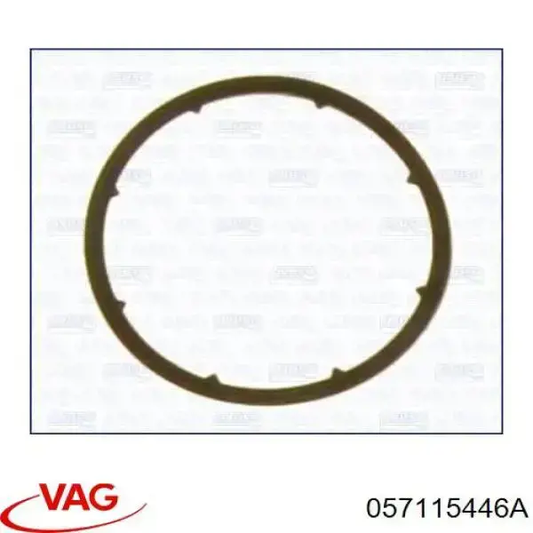 Прокладка радіатора масляного VAG 057115446A