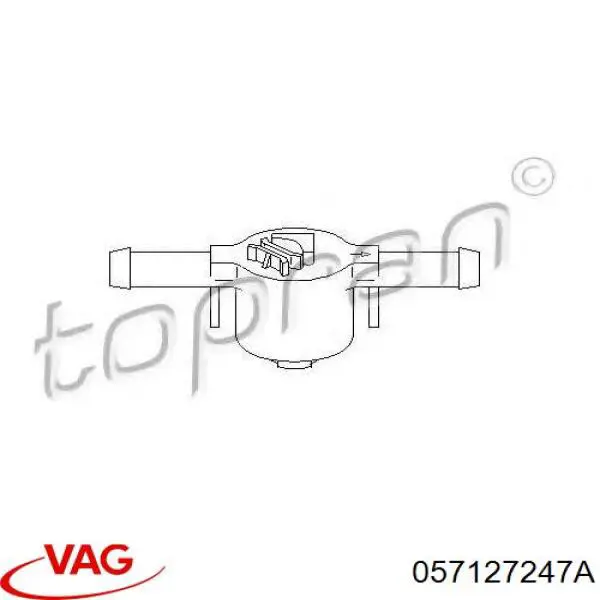 Купити 057127247A VAG Зворотній клапан повернення палива