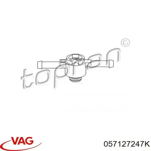 Купити 057127247K VAG Зворотній клапан повернення палива