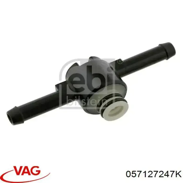 Зворотній клапан повернення палива VAG 057127247K ціна, від 75.22 USD