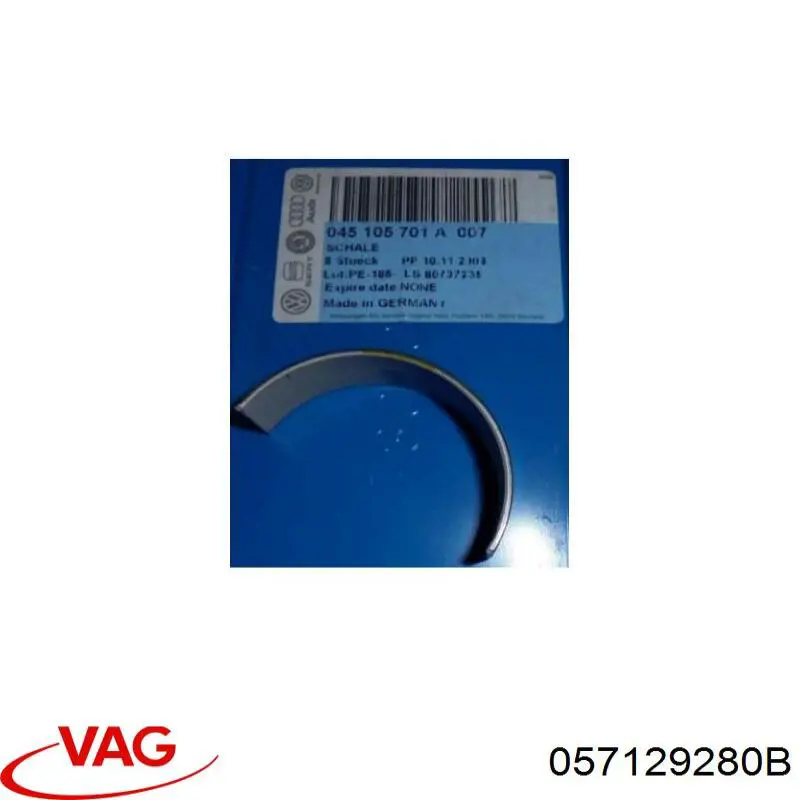  VAG 057129280B ціна, від 32.32 USD