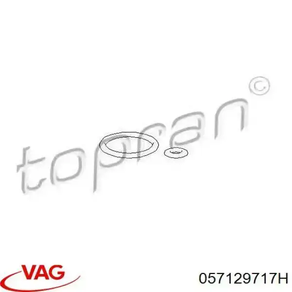 Прокладка впускного колектора, верхня VAG 057129717H ціна, від 25.82 USD
