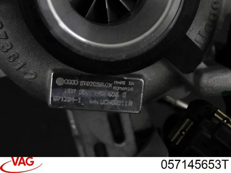 Купити 057145653T VAG Турбіна