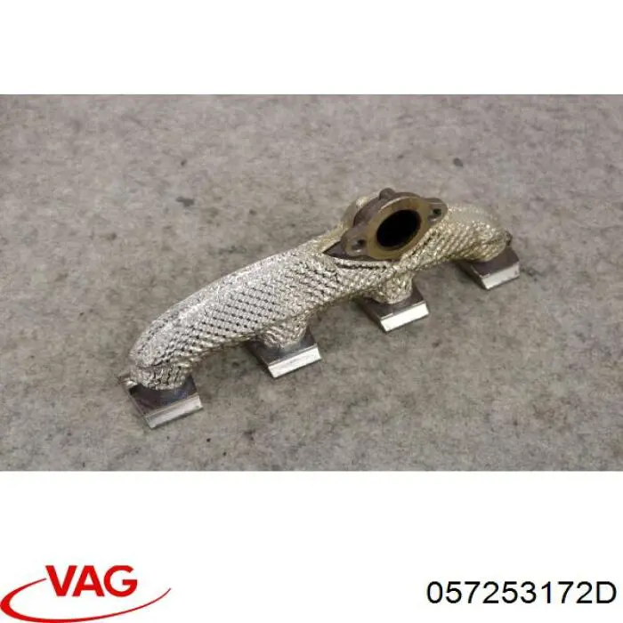 057253172D VAG Система випуску газів двигуна