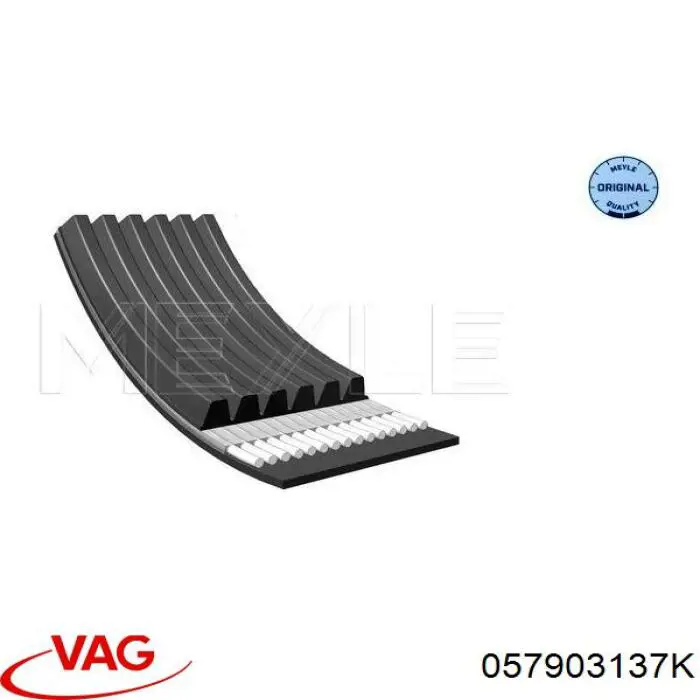 Ремінь генератора 057903137K VAG