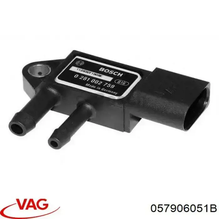 Купити 057906051B VAG Датчик тиску вихлопних газів