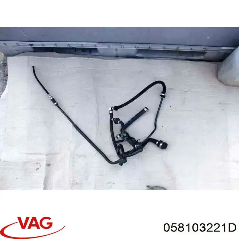 Купити 058103221D VAG Шланг для видалення повітря