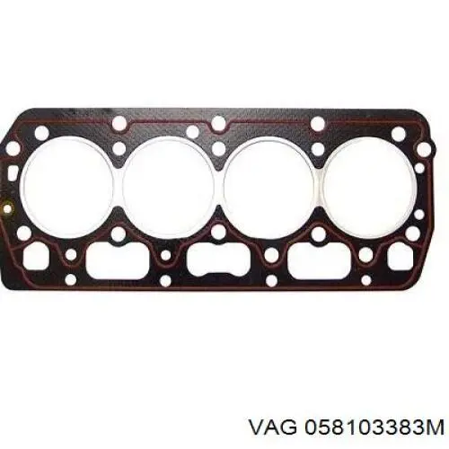 Прокладка ГБЦ VAG 058103383M ціна, від 26.33 USD