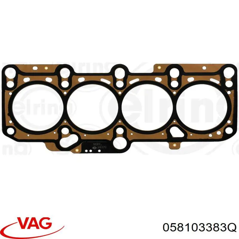 Прокладка ГБЦ 058103383Q VAG