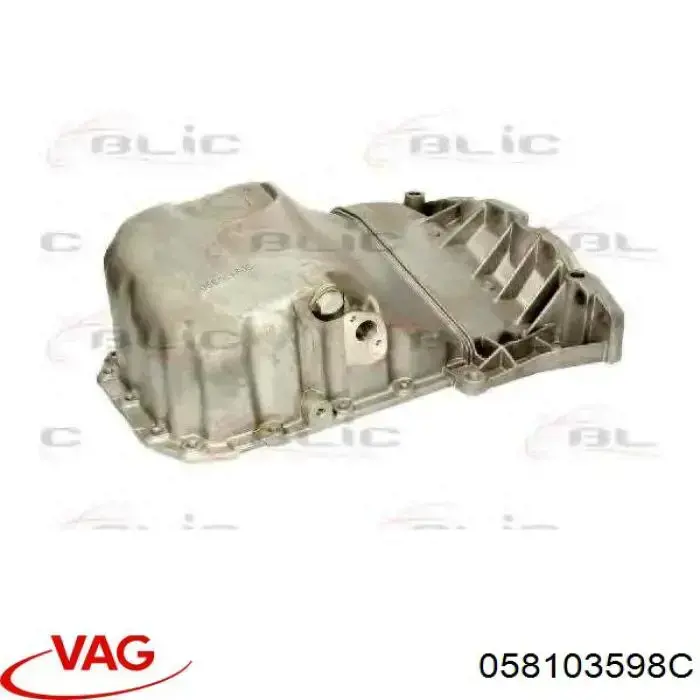 Піддон двигуна VAG 058103598C ціна, від 73.36 USD